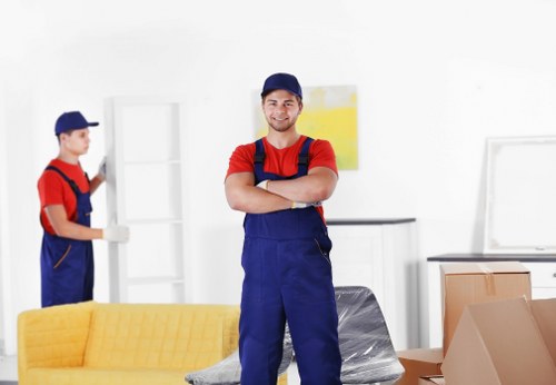 Customer submitting a storage complaint in a professional setting