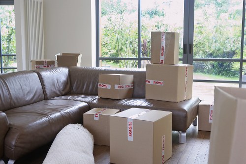 Furniture being handled carefully during house removals in Ruxley